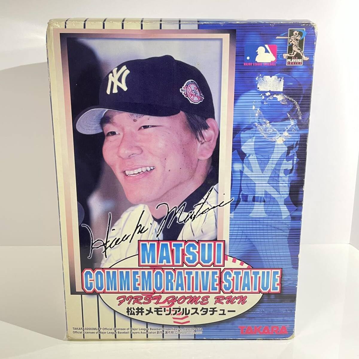 未使用 レア 松井秀喜 NYヤンキース 初ホームラン 松井メモリアル